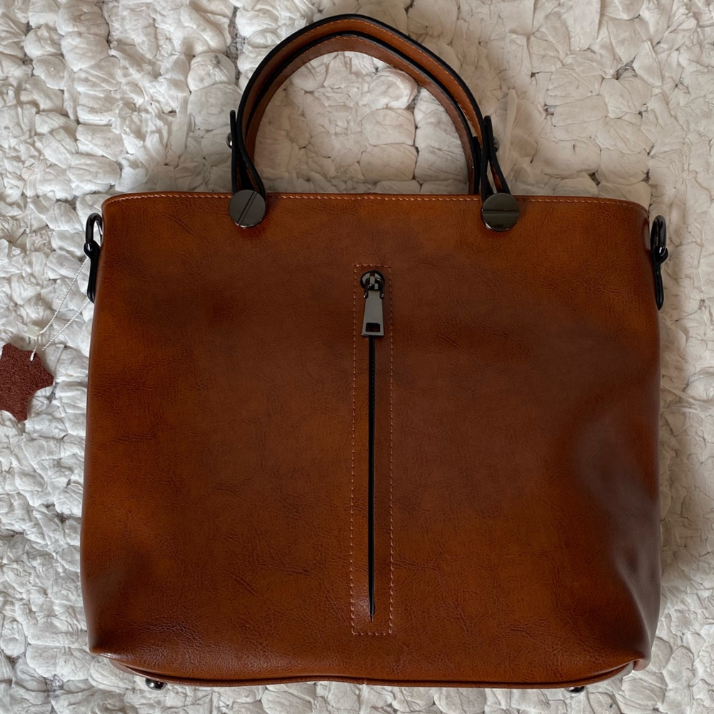 Genuine Leather Tote Bag